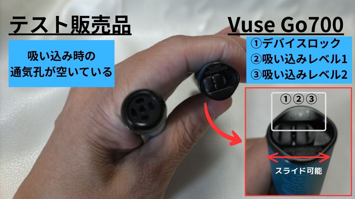 配备吸气水平调节功能
