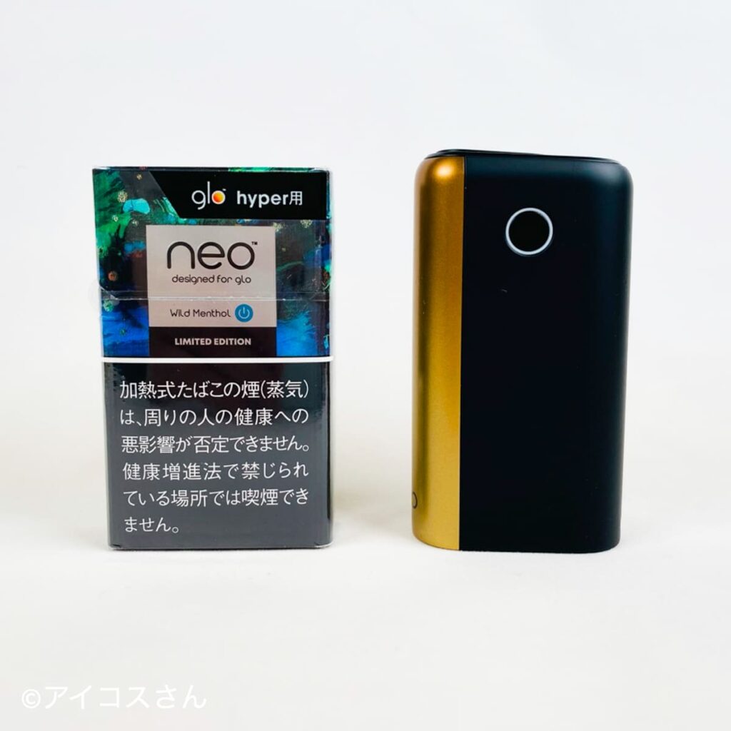 glo hyper plus的“Neo Wild Menthol Stick”