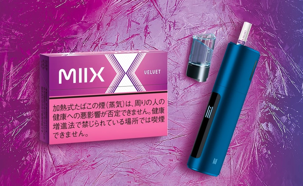 lil HYBRID(リルハイブリッド)推出全新味觉革新“MIIX ベルベット”!