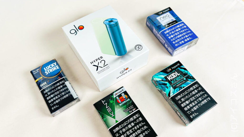 X2毕竟属于“glo hyper”系列,因此neo、KOOL、KENT和Lucky Strike也都能正常使用。