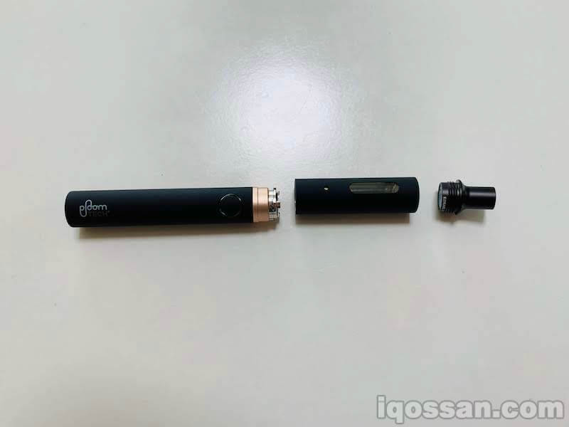 拆解后的Ploom TECH PLUS
