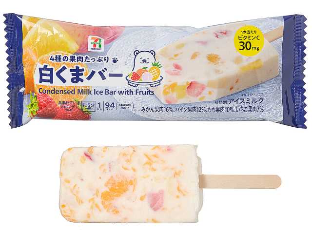7-Premium 含4种果肉白熊棒