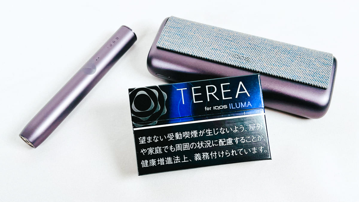 【IQOS ILUMA i】比较与评估TEREA黑紫色薄荷味!