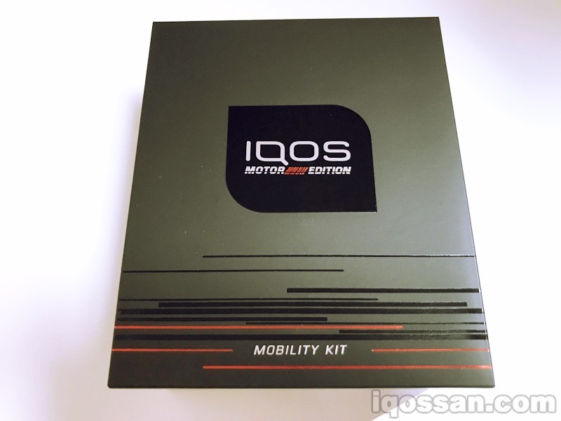 IQOS Motor Edition的包装盒(已去除塑封状态)