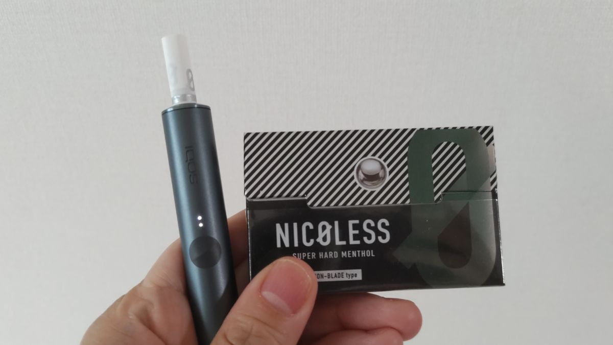 IQOS ILUMA版NICOLESS超级硬薄荷醇体验评测