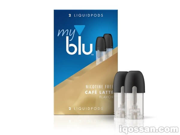 myblu“拿铁咖啡”口味图片