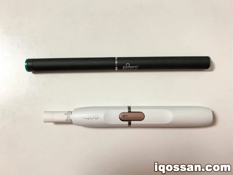 Ploom TECH与IQOS吸烟条件比较