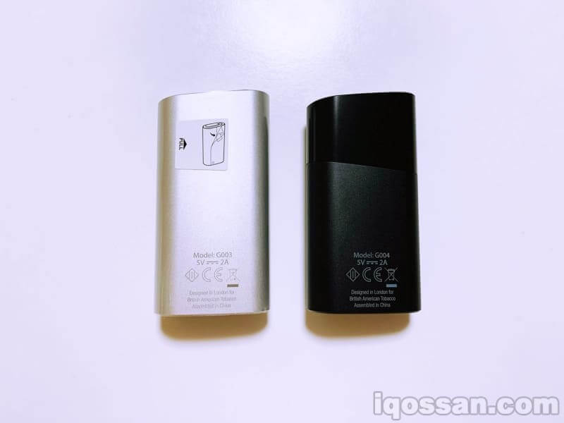 新旧glo的型号标示不同