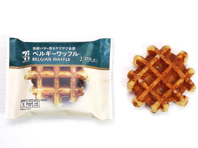 7 比利时华夫饼,带有发酵黄油香气