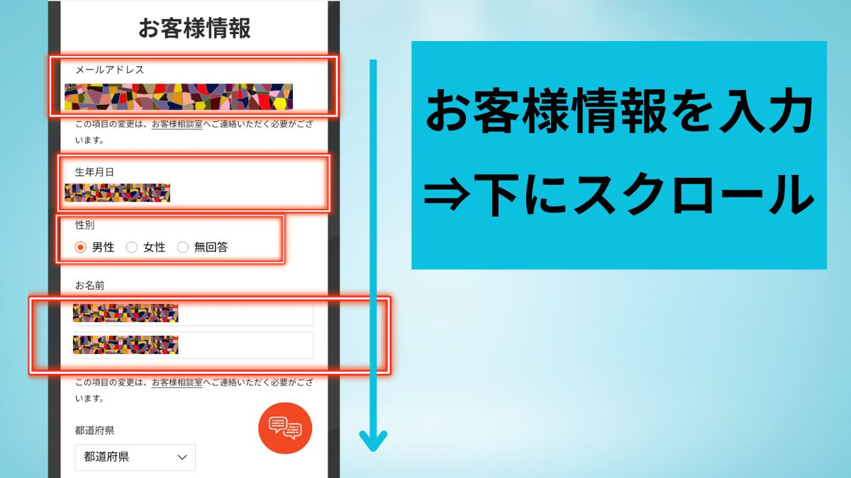 客户信息输入 1