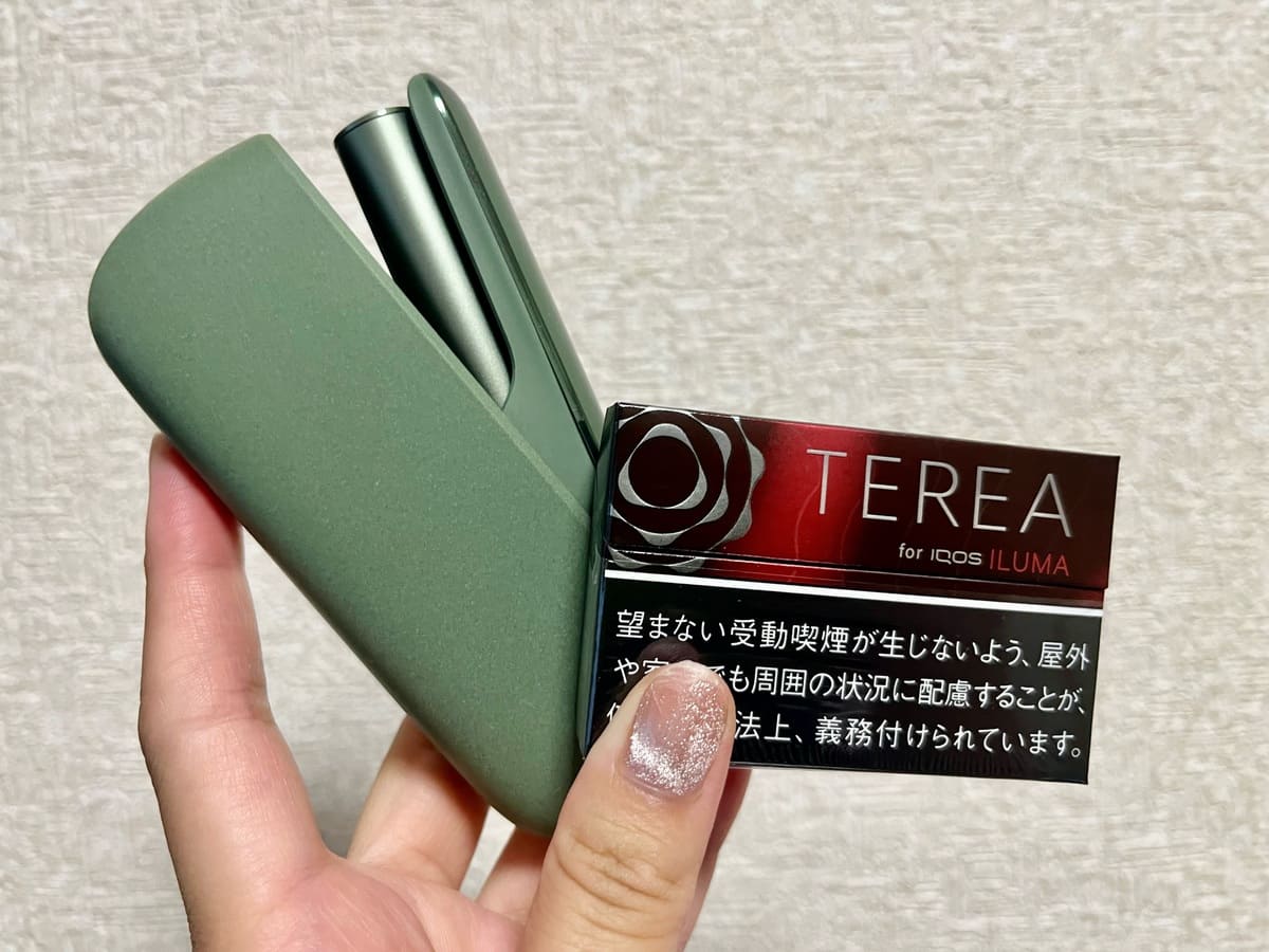 [伊科西卢玛]我试过用TEREA黑红宝石薄荷味！我还和热带薄荷味做了对比