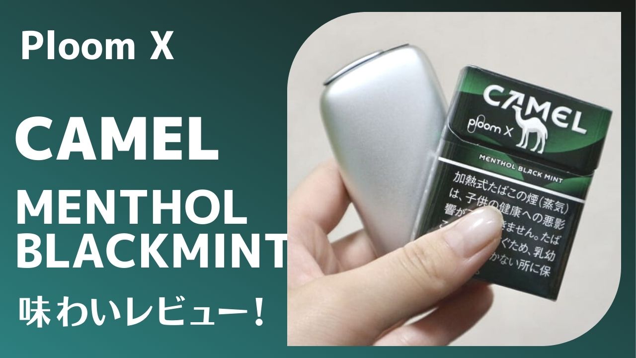 【PloomX】Camel Menthol Black Mint评测｜无杂味、风味醇厚！