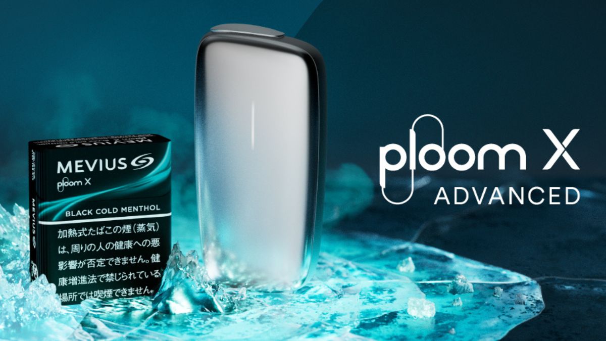 【Ploom X】Ploom X ADVANCED与MEVIUS Black Cold Menthol发售！