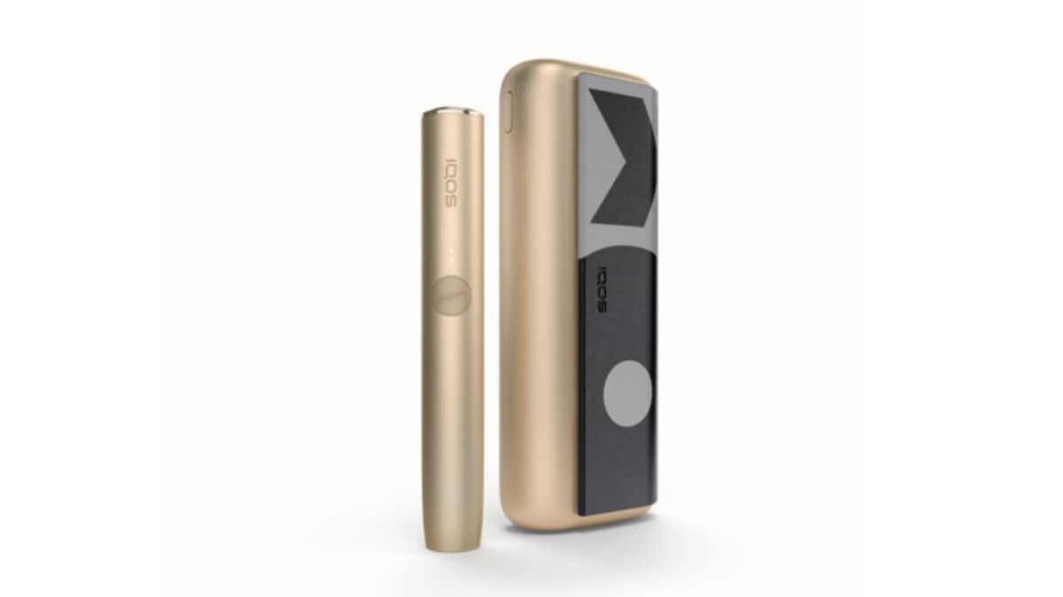 IQOS ILUMA首款限定配件Wrap Cover银色与金色的组合