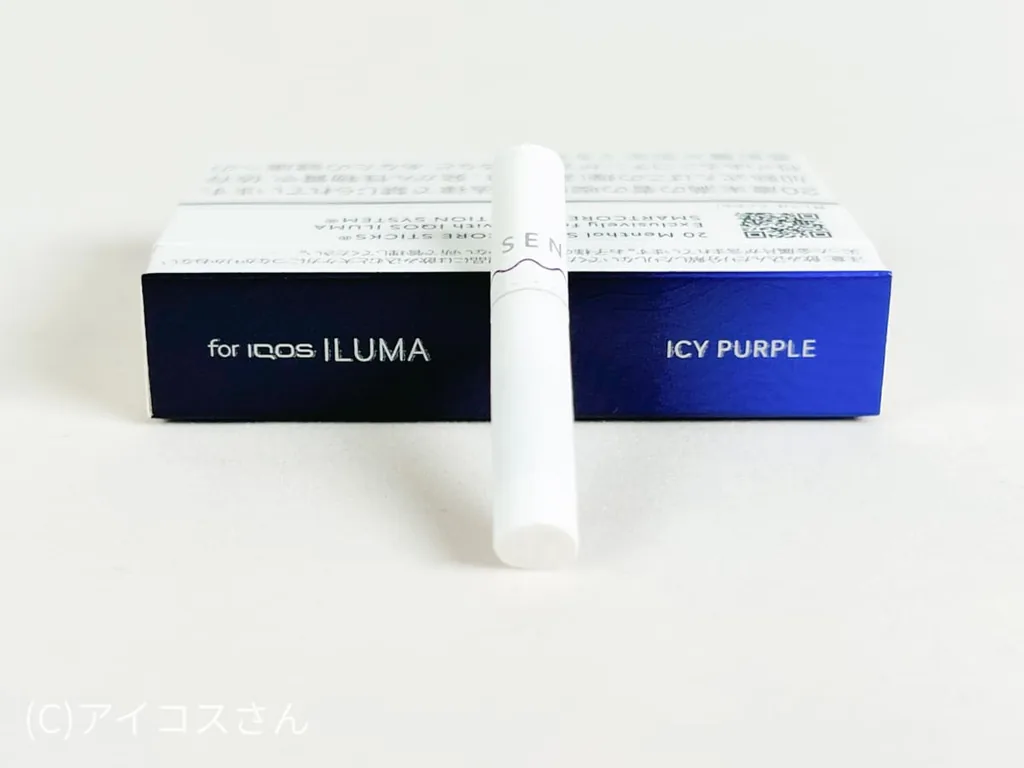 Sentia ICY 紫色盒子和棒子的图片