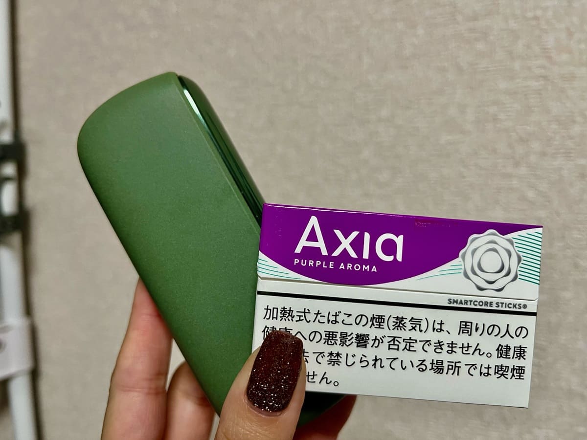 [IQOSILUMA] Axia唯一的香味！我试过'Axia紫色香气'