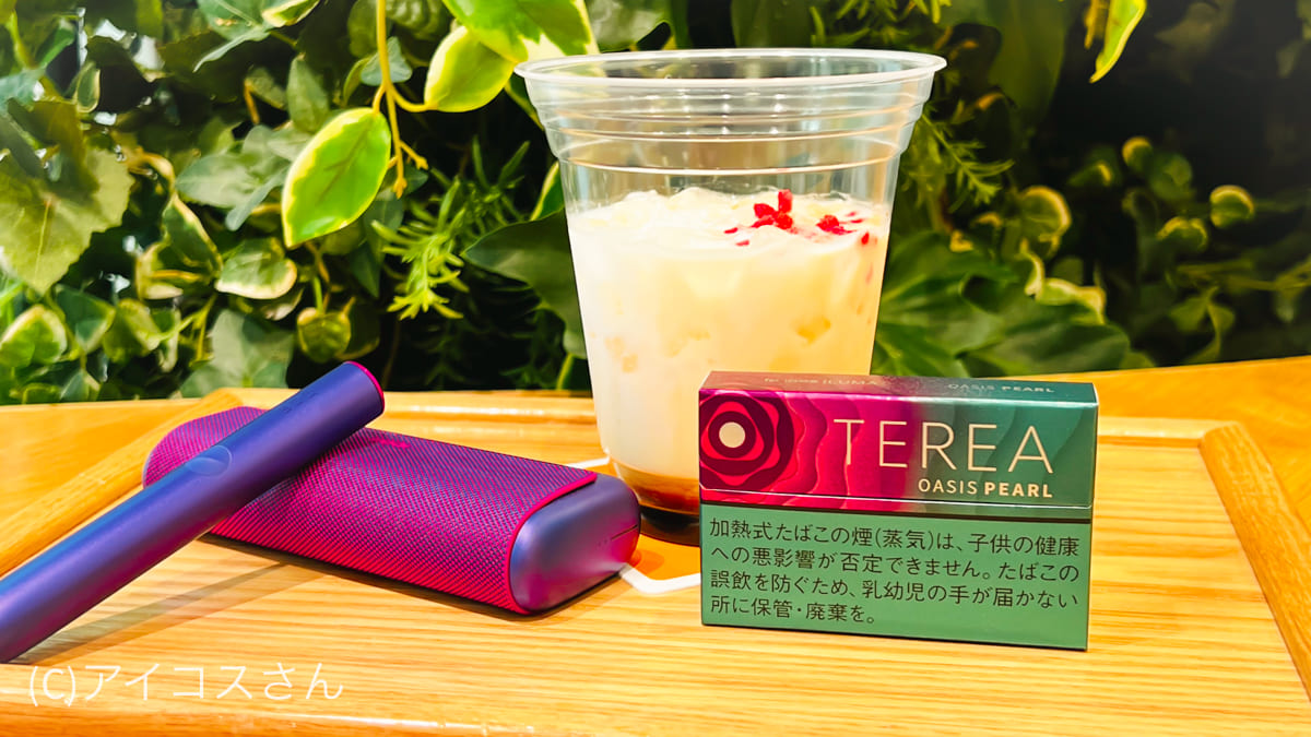 试吸了IQOS ILUMA新品「TEREA Oasis Pearl」