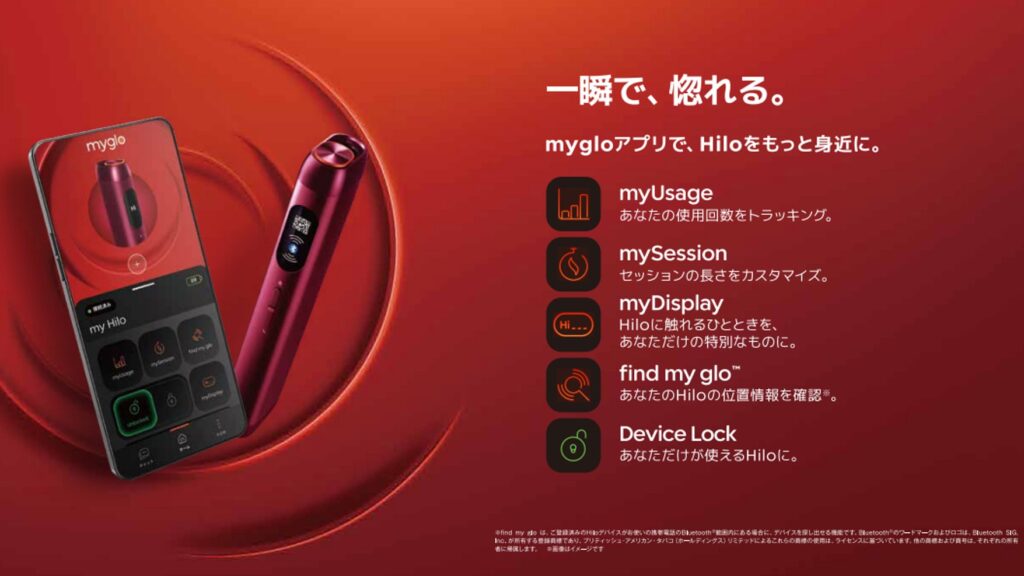 glo・Hilo的「myglo」应用