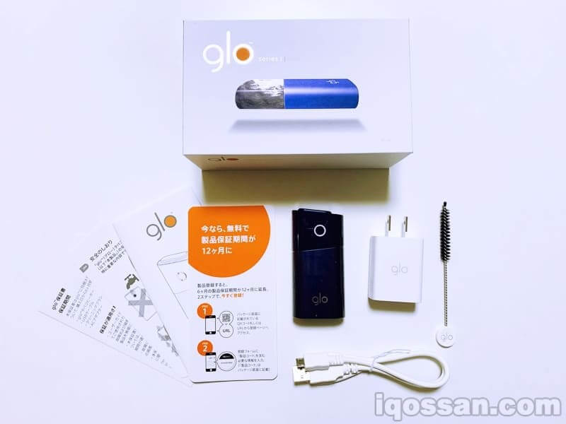 确认mini glo的配件内容