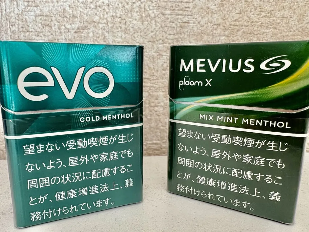 比较Evo冷薄荷和Mobius混合薄荷薄荷