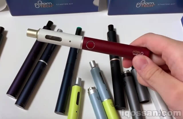 Ploom TECH Plus的红色电池配白色烟弹盖