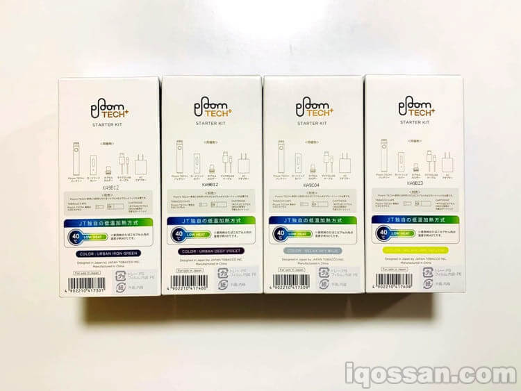 Ploom TECH Plus背面盒面