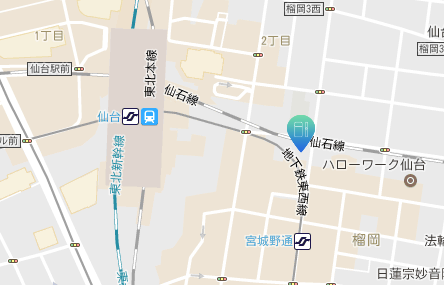 距离仙台站最近的IQOS门店