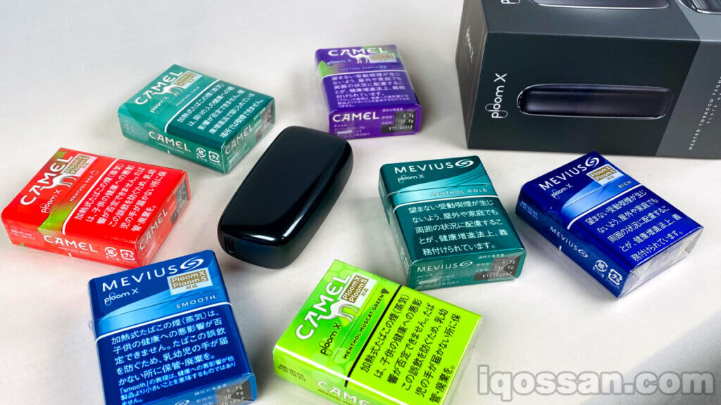 尝试Ploom X的所有口味