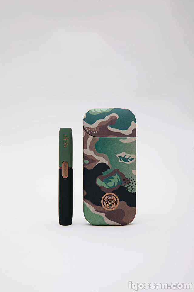 CAMO图案IQOS的充电盒×加热棒