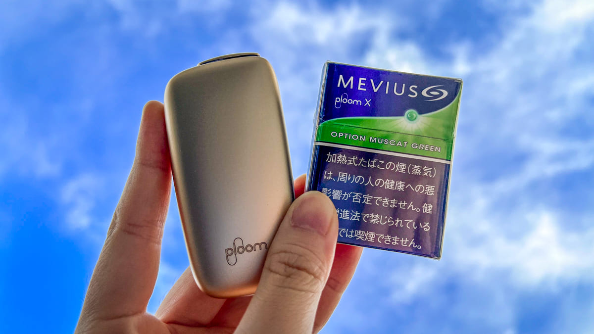 用Ploom X新口味“MEVIUS Option Muscat Green”驱散夏日酷暑