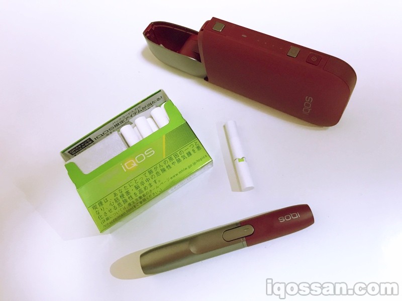 IQOS加热烟弹“Yellow Menthol”与限定IQOS“Dark Red”