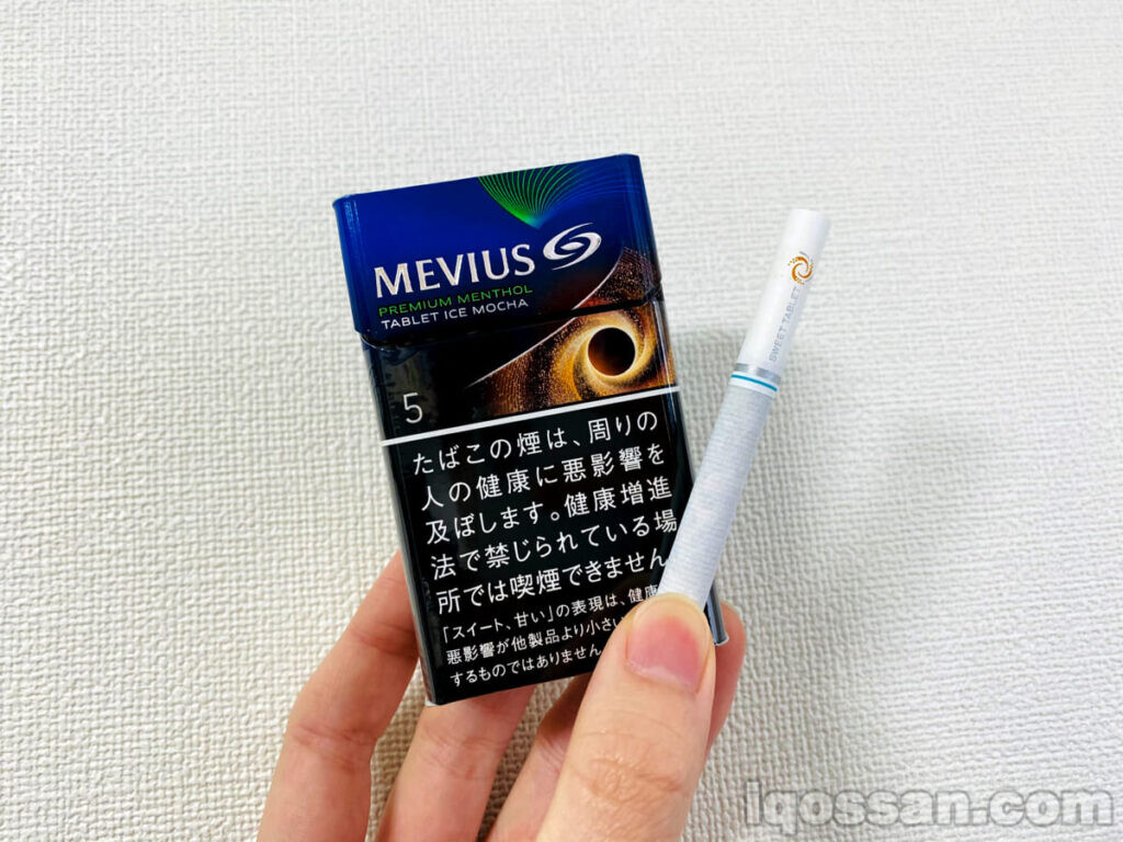 评测MEVIUS Premium Menthol 片剂 冰摩卡 5