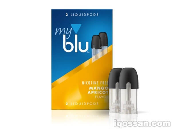 myblu“芒果杏子”口味图片
