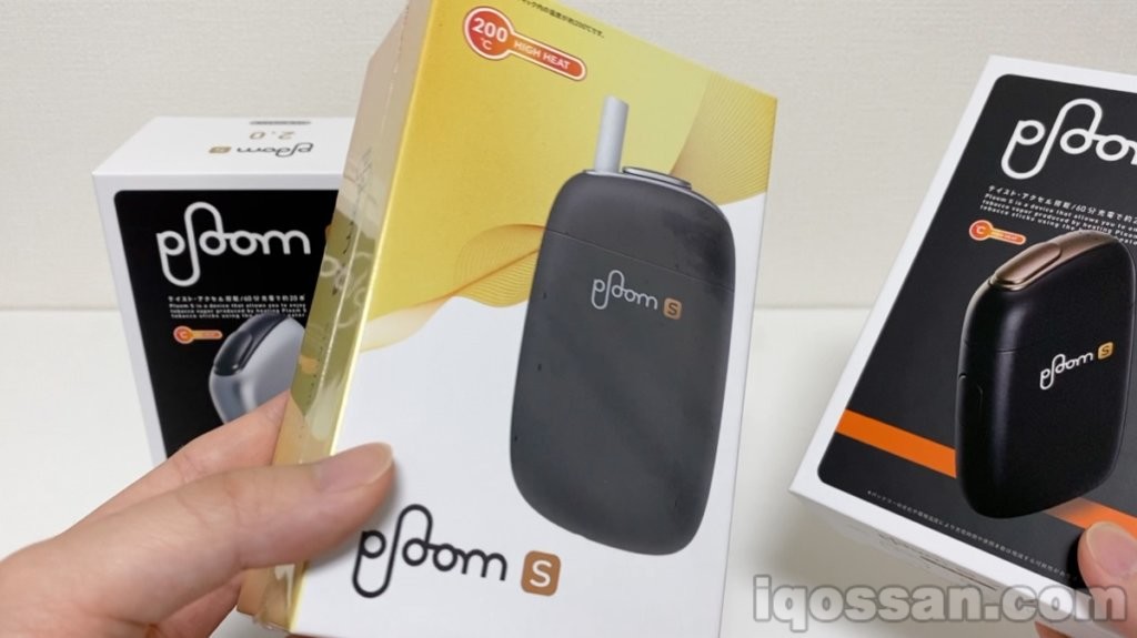原本的Ploom S包装盒。新款更酷。