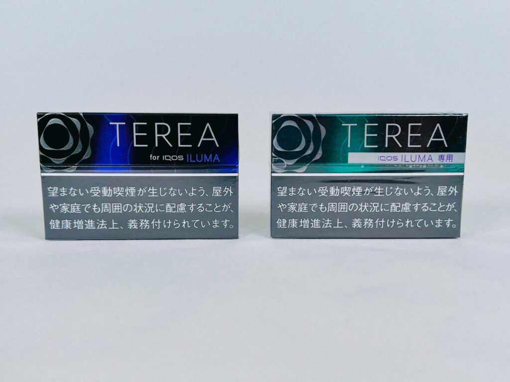 TEREA黑紫色薄荷和TEREA黑色薄荷
