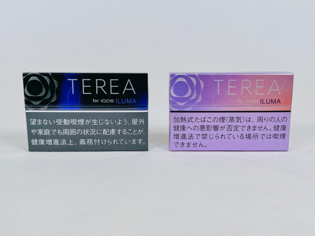 TEREA黑紫色薄荷和TEREA融合薄荷
