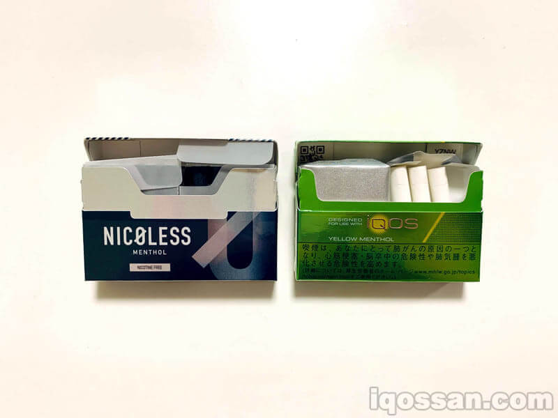 Nicoless的包装很有趣，用塑料保护