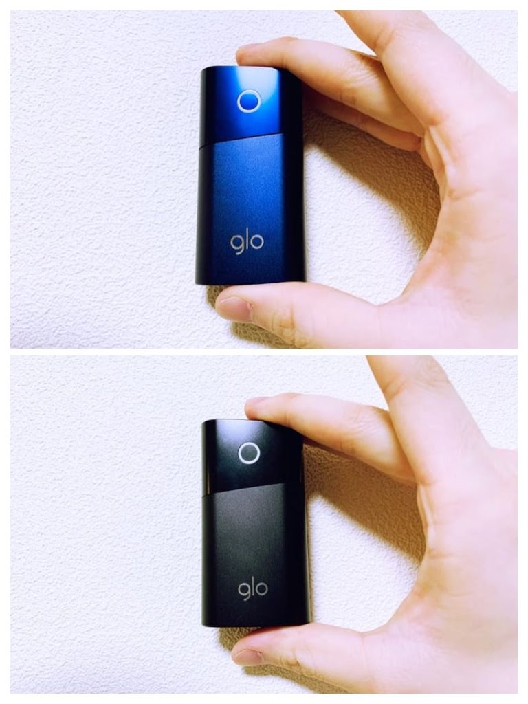 上方为mini glo,下方为系列2的glo
