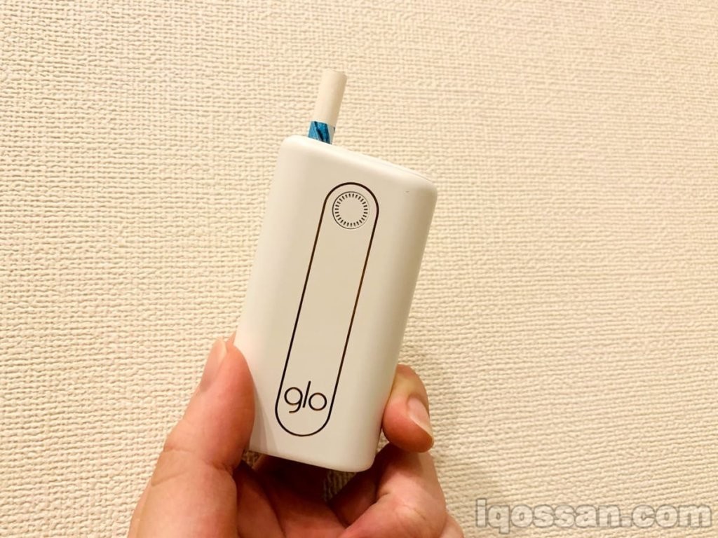 使用「glo hyper」。后述可知,该机型「可高温高速加热」,能够享受浓郁的味觉体验。