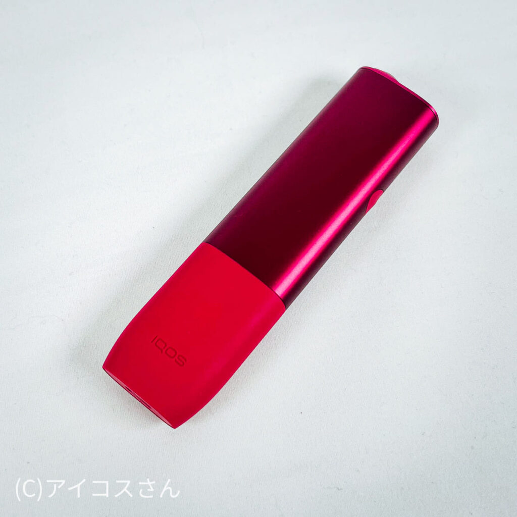 首次购买的IQOS ILUMA ONE「日落红」是以鲜艳红色为特征的人气颜色。