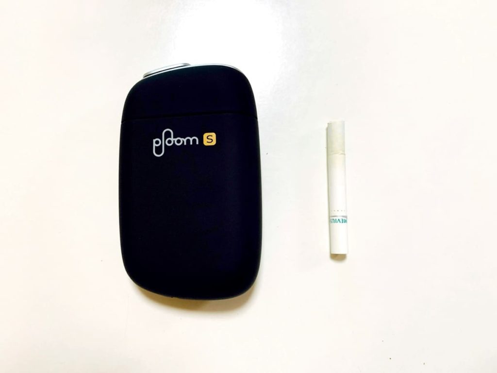 Ploom S吸完后烟棒“保持原样”（不会变成灰）