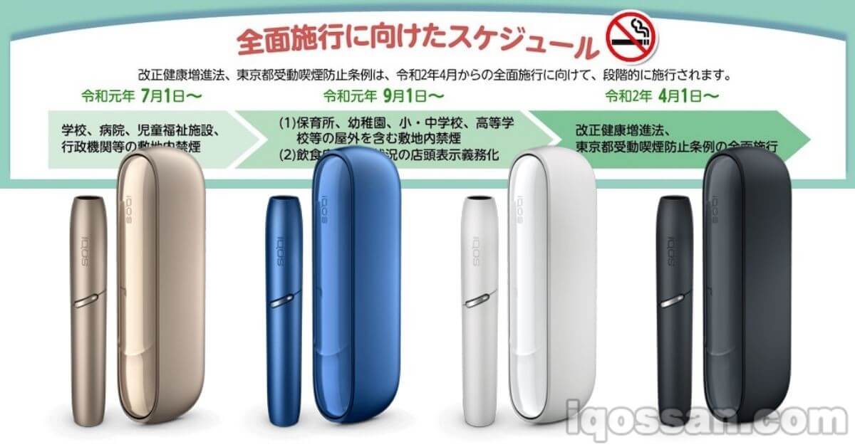 「加热式烟草也是烟草」港区发出提醒【东京都被动吸烟防止对策】