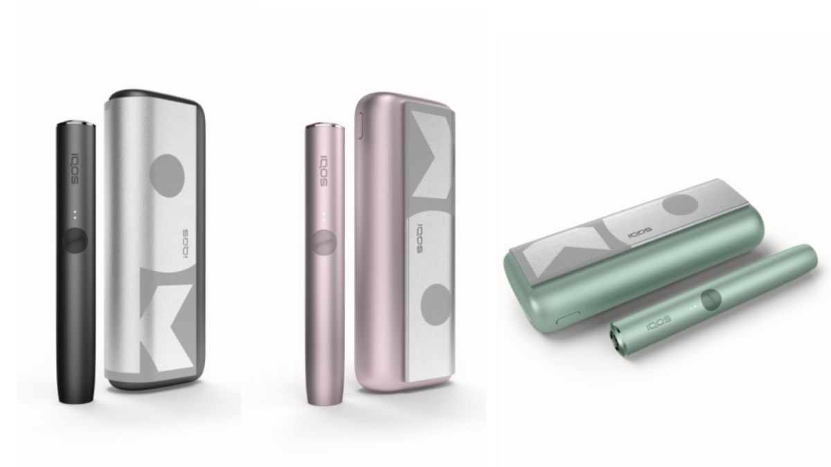 IQOS ILUMA Prime各色与银色Wrap Cover的组合