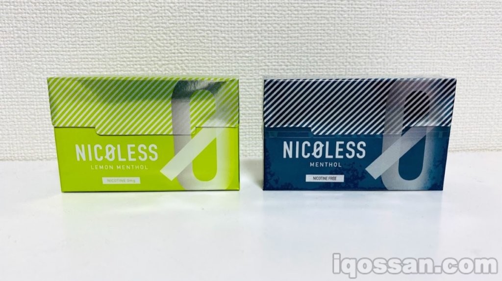 左侧为NICOLESS“柠檬薄荷”,右侧为“薄荷”