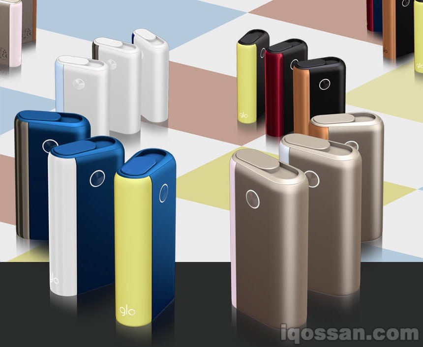 「glo Hyper Plus」可选择机身颜色和面板颜色。机身颜色备有白、黑、蓝、金4色,可在此基础色上安装喜欢的面板来享受设计。