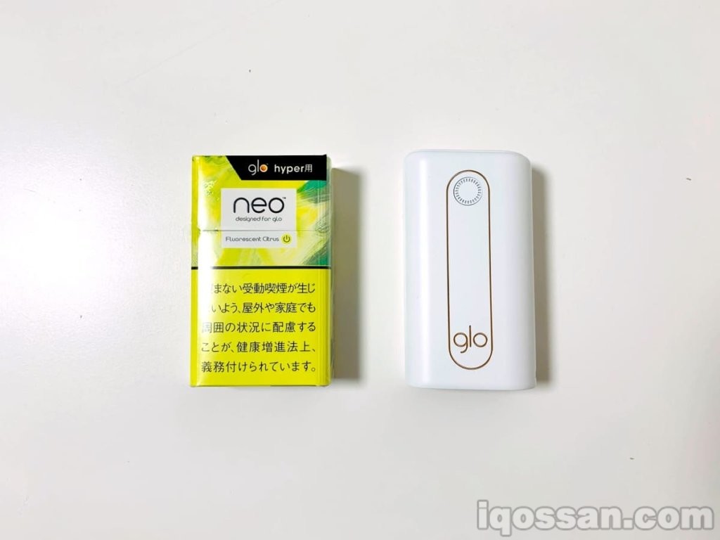 glo hyper的柑橘薄荷口味