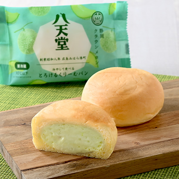 冷藏后入口即化的奶油面包 皇冠蜜瓜