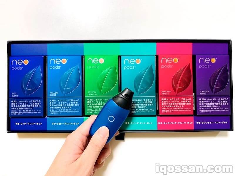 glo sens初期6种口味