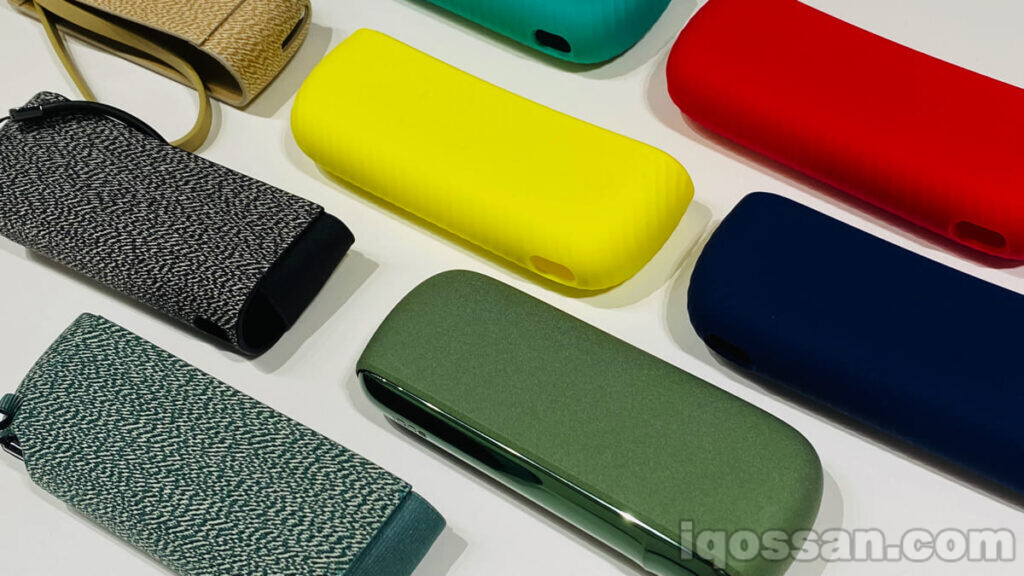 “IQOS ILUMA”也有多种保护套可选。说实话,真的会犹豫该买哪一款。