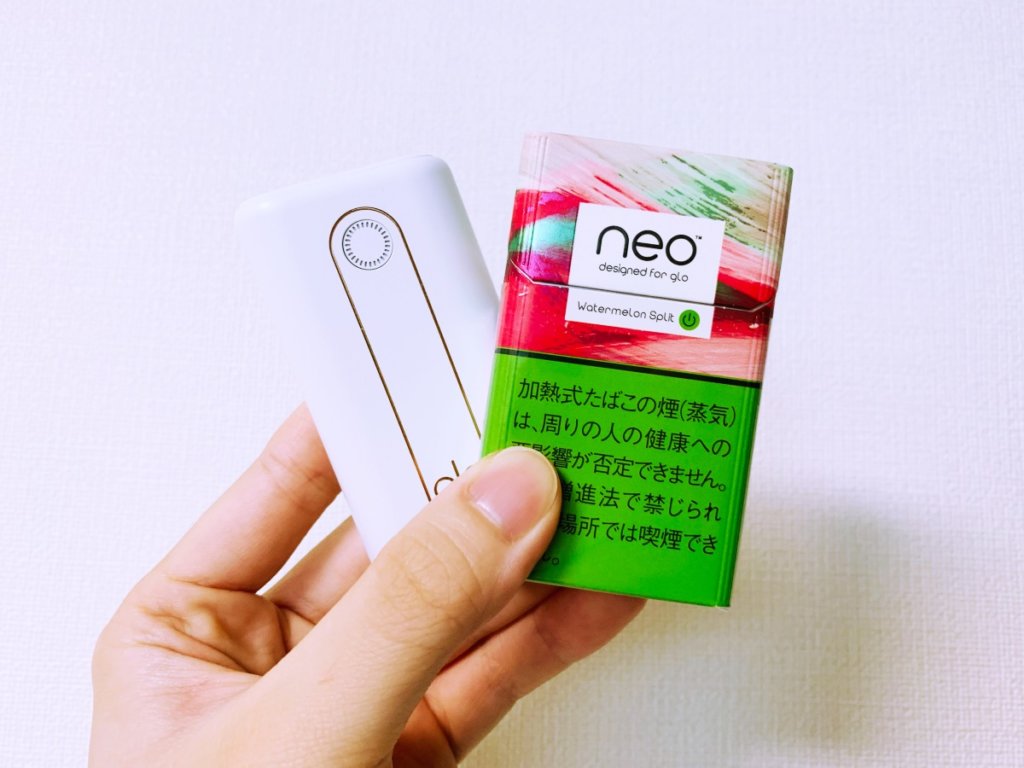 尝试吸食glo hyper的西瓜味